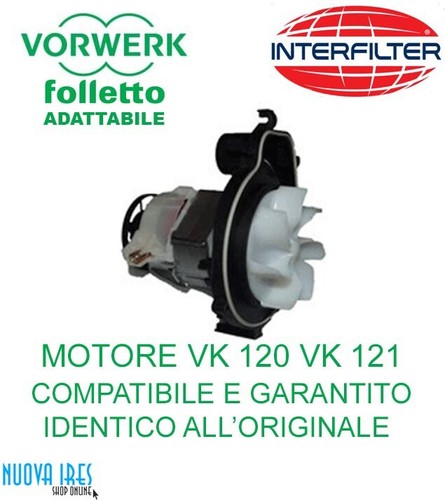 Motore folletto vk120 vk121 - folletto,